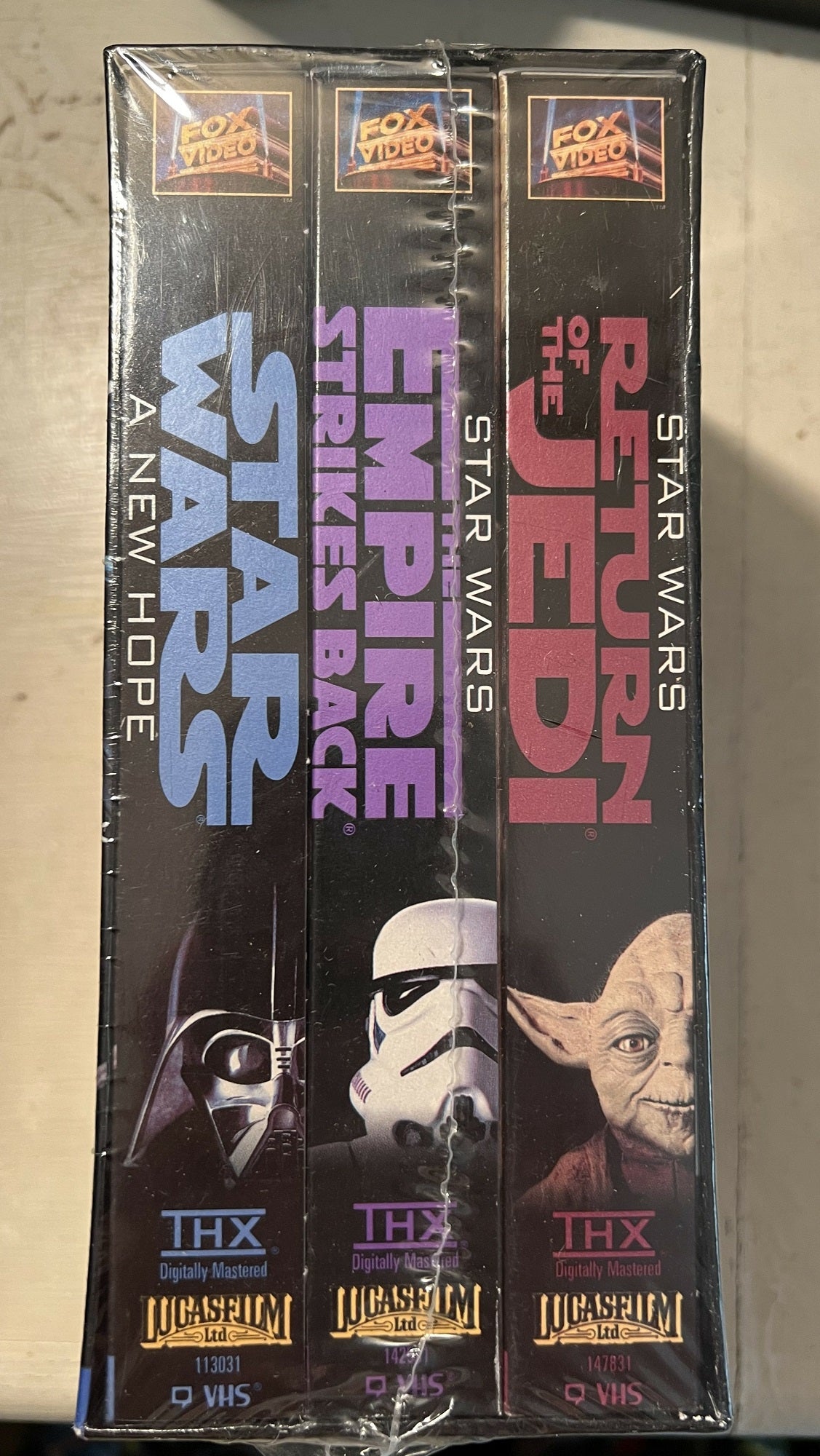 star wars trilogy 1995 vhs